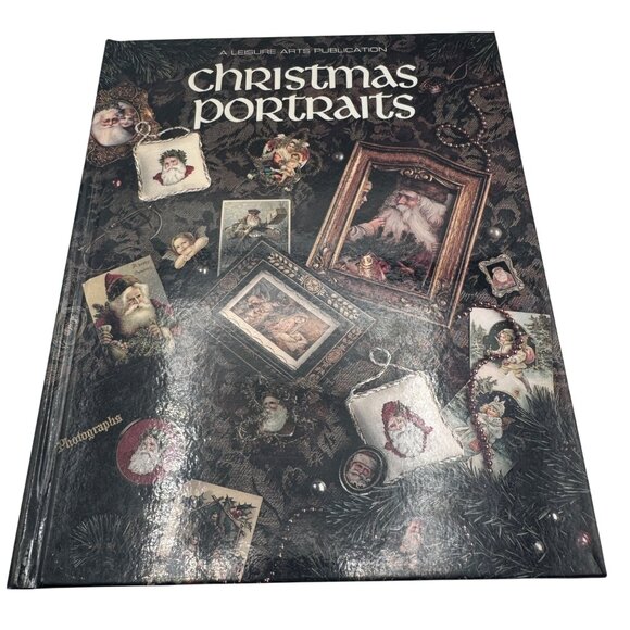 Christmas Portraits Cross-Stitch Pattern Book By Leisure Arts - Picture 2 of 8